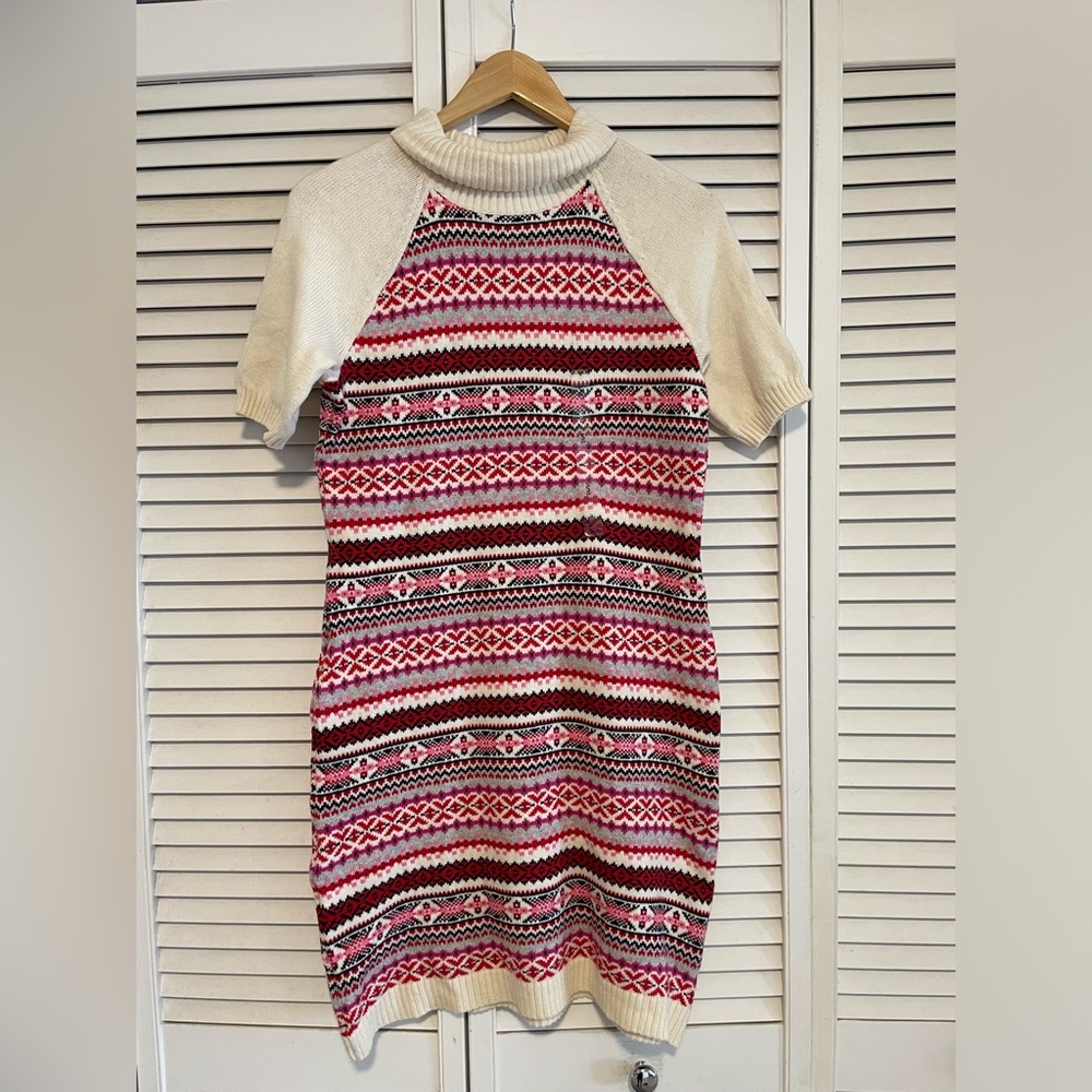 Tommy Hilfiger NWT Women’s Small Geometric Sweater Dress